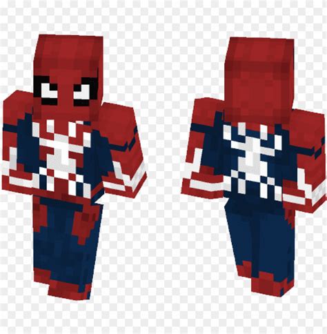 spiderman minecraft skin